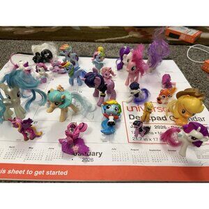 My Little Pony 3” Figures Lot Of 25 Pieces